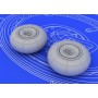 1/72 Aircraft- B110G Wheels for EDU (Resin)(D)