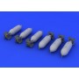 1/72 Aircraft- US 500lb Bombs (Photo-Etch and  Resin)