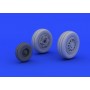 1/72 Aircraft- F16CJ Block 50 Wheels for TAM (Resin)