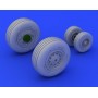 1/72 Aircraft- F4J Wheels for ACY (Resin)(D)