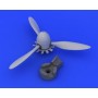 1/72 Aircraft- Fw190A8 Propeller for EDU (Resin)