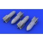 1/72 Aircraft- WWII SC250 German Bombs (Photo-Etch and  Resin)