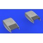 1/72 Aircraft- Spitfire Mk VIII/IX/XVI Radiator Fairings for EDU (Photo-Etch and  Resin) (D)