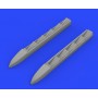 1/72 Aircraft- Ki61Id Exhaust Stacks for TAM (Resin)(D)