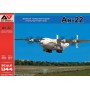 A&A Models 1/144 An-22 Heavy turboprop transport airliner