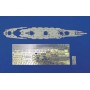 Aoshima 1/700 FUSO 1944 WOODEN DECK SHEET & Photoetched Parts Set