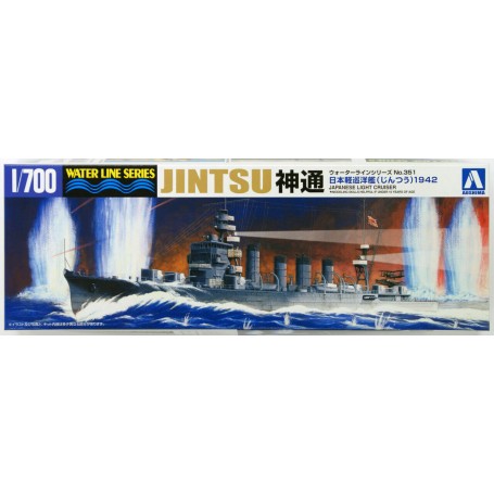 Aoshima 1/700 IJN Light Cruiser JINTSU (1942)