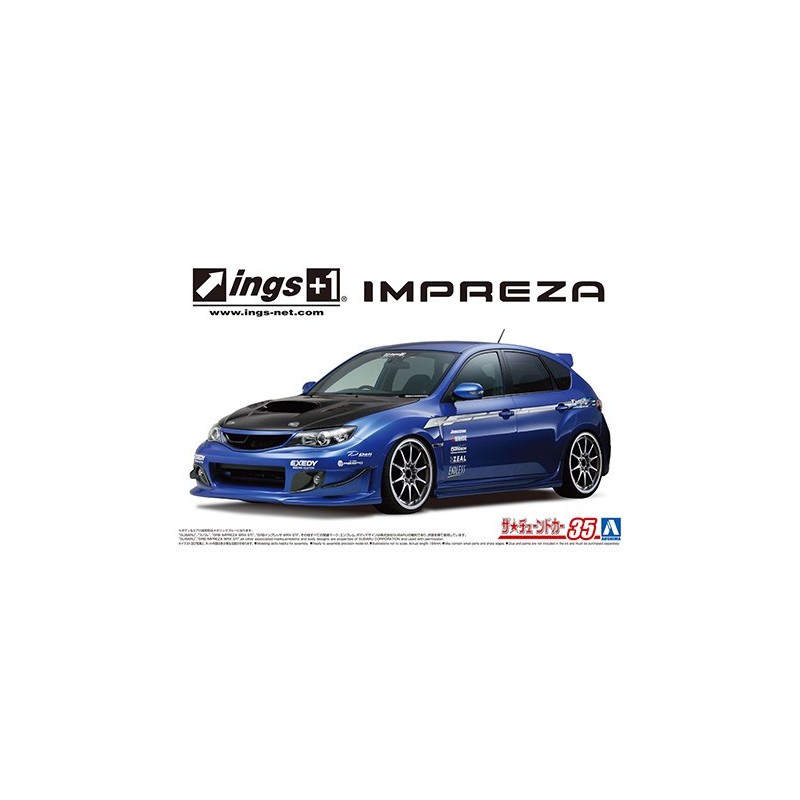 Aoshima Ings Grb Impreza Wrx Sti Subaru