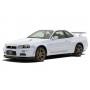 Aoshima 1/32 Nissan R34 Skyline GT-R (White)