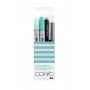 Copic Ciao Marker 4pc Doodle Kit, Turquoise