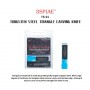 DSPIAE Couteau à sculpter triangulaire en acier au tungstène