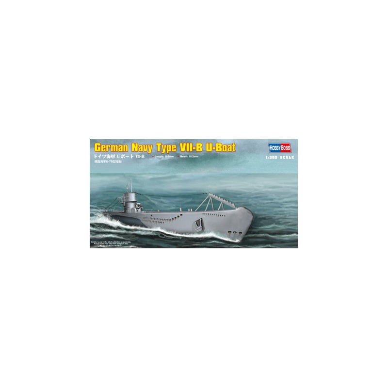 Hobby Boss 1/350 DKM Type VII-B U-Boat