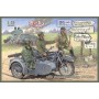 IBG Models 1/35 BMW R12 with sidecar - military version ( 2 in 1)