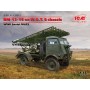 ICM BM-13-16 on W.O.T. 8 chassis, WWII Soviet MLRS 1/35 Scale