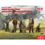 ICM 1/48 USAAF Bomber Pilots and Ground Personnel (1944-1945) (100% new molds)