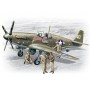 ICM 1/48 Mustang P-51B with USAAF Pilots and Ground Personnel