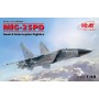 ICM 1/48 MiG-25 PD, Soviet Interceptor Fighter