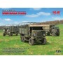 ICM 1/35 WWII British Trucks (Model W.O.T. 6, Model W.O.T. 8, Leyland Retriever General Service)