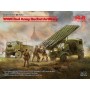 ICM 1/35 WWII Red Army Rocket Artillery (BM-13-16 on W.O.T. 8 chassis, Model W.O.T. 6, WWII Soviet BM-13-16 MLRS Vehicle Crew, R