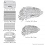 IWATA Artool Biomech FX Spinal TrapFreehand Airbrush Template by Mike Lavallee