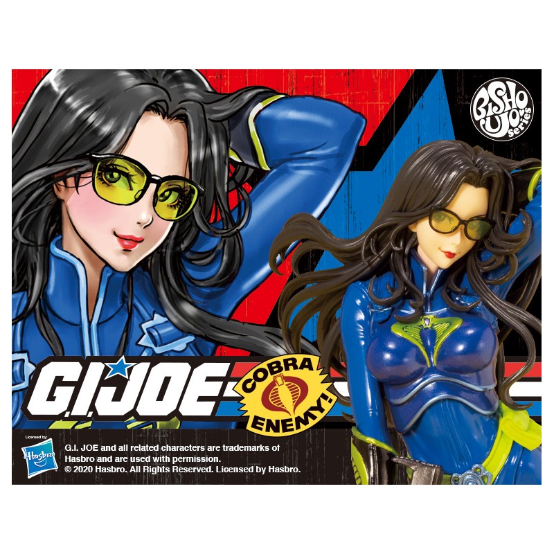 Kotobukiya 17 Gi Joe Baroness 25th Anniversary Blue Bishoujo Statue 2899