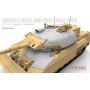 Meng 1/35 Canadian Main Battle Tank Leopard C2 MEXAS Sand-Proof Canvas Cover (RESIN)