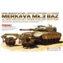 Meng 1/35 ISRAEL MAIN BATTLE TANK MERKAVA Mk.3 BAZ w/NOCHRI DALET MINE ROLLER SYSTEM