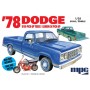 MPC 1/25 1978 Dodge D100 Custom Pickup (2T)