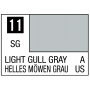 Mr Hobby Mr. Color 11 Light Gull Gray (Semi-Gloss) - 10ml