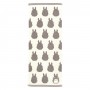 Marushin Studio Ghibli Silhouette Towel Series Big Grey Totoro - (Face Towel) 'My Neighbor Totoro', Size: 13' x 31.5'