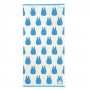 Marushin Studio Ghibli Silhouette Towel Series Medium Blue Totoro - (Bath Towel) 'My Neighbor Totoro', Size: 23.6' x 47.24'