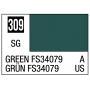 Mr Hobby Mr. Color 309 - Green FS34079 (Semi-Gloss) - 10ml