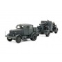 TAM37027 1/48 German Heavy Tractor SS100/Gun Flak37 Set