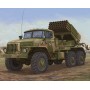 TSM-1014 1/35 Russian BM21 Hail MRL (Multiple Rocket Launcher) Late Version