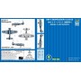 TSM-6404 1/350 DBD3 Dauntless Dive Bomber Set (4/Bx) (New Tool) (APR)