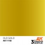 AK Interactive 3rd Gen Acrylic Old Gold 17ml