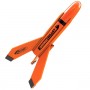 Orange Bullet Designer Model Rocket Kit, Intermediate