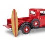 1:25 37 Ford Pickup 2N1 W/ Surfboard