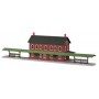 O Scale Passenger Station w/dual Platforms