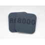 8000-2P Micro Finishing Cloth Abrasive pads - 2 Packs