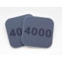 4000-2P Micro Finishing Cloth Abrasive pads - 2 Packs