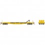 138010 HO F30G 50' TOFC Flat Car: TTX Yellow - Single Car