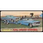 64 CAL DRAG COMBO, GALAXIE AWB FALCON and trailer 1/25