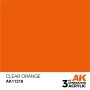 AK-11218 AK Interactive 3rd Gen Acrylic Clear Orange 17ml