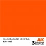 AK-11081 AK Interactive 3rd Gen Acrylic Fluorescent Orange 17ml