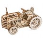 Mechanical Wood Models Tractor - with wind-up spring