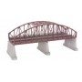 O 2- Track Steel Arch Bridge - Rust, 40-1058, pre-owned, O. Box Final sale