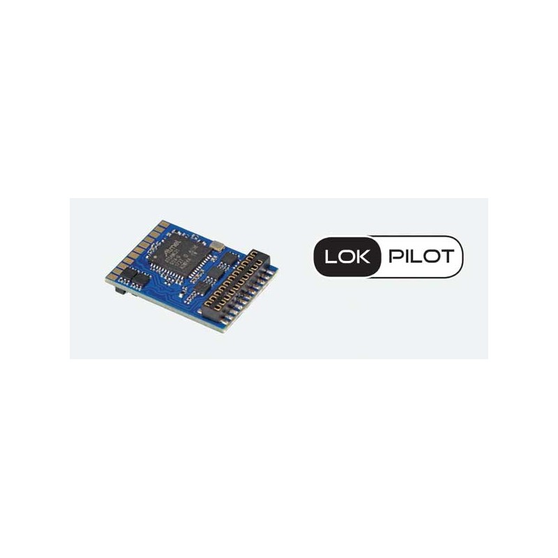 LokPilot 5 DCC-MM-SX-M4 Multi-Protocol Control-Only Decoder