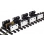 Stationary Operation Rollers -- O Gauge - Set of 4