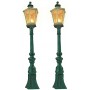 Oldtime lamps drk grn  2/